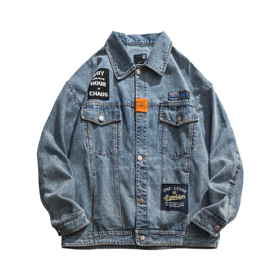 Skasee 宽松工装牛仔夹克 WT916