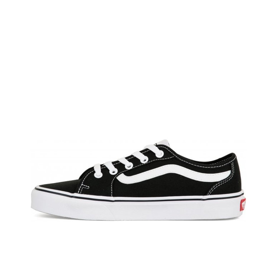 推荐商品：Vans/范斯 Active 防滑耐磨 复古风 运动 硫化鞋 休闲鞋 黑色/白色