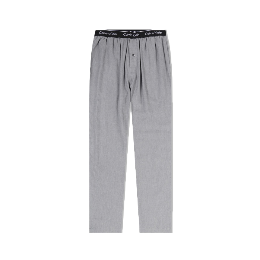 Calvin Klein 美拉德腰边提花logo宽松直筒休闲长裤 NM1429AD