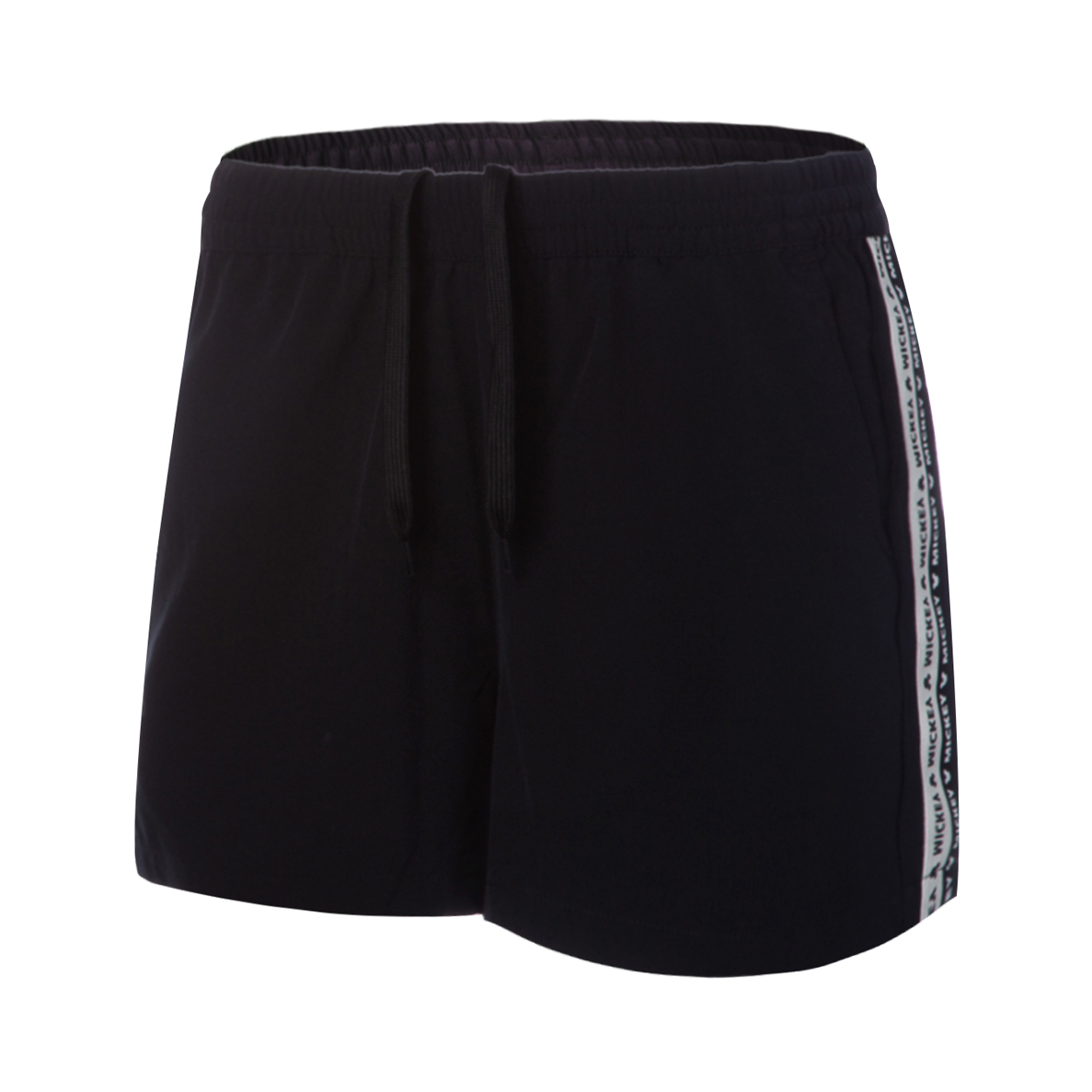 【米奇联名】Li Ning 迪士尼米奇联名款宽松运动短裤 女 AKSQ078