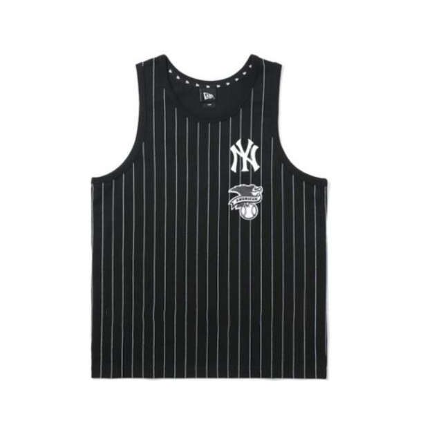 MLB 男夏季直纹印花背心 NERTKM20070XE