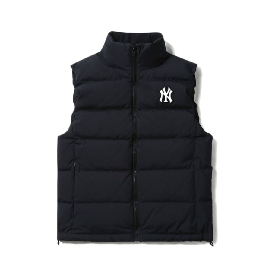 MLB NY小标马甲保暖运动休闲时尚潮流男女加绒羽绒背心 31DV01061
