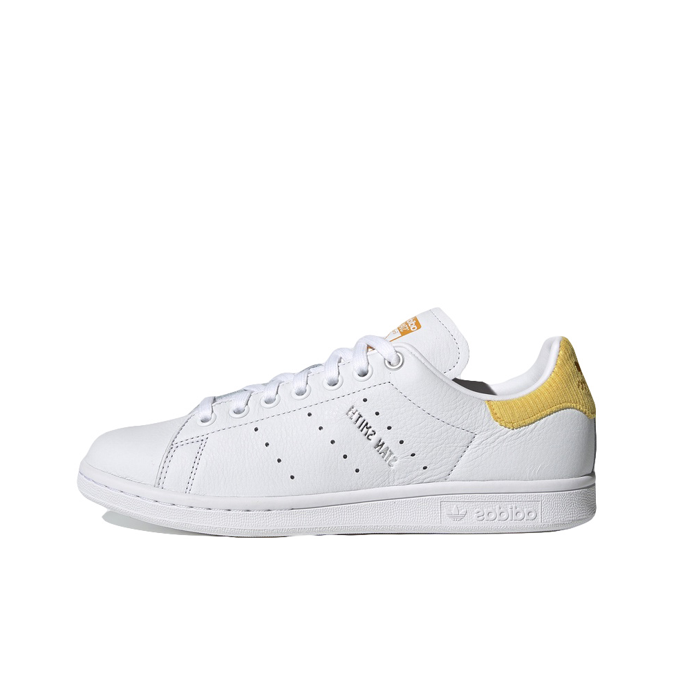 推荐商品：adidas Originals Stan Smith 板鞋 减震透气轻便低帮包裹性 白色/黄色