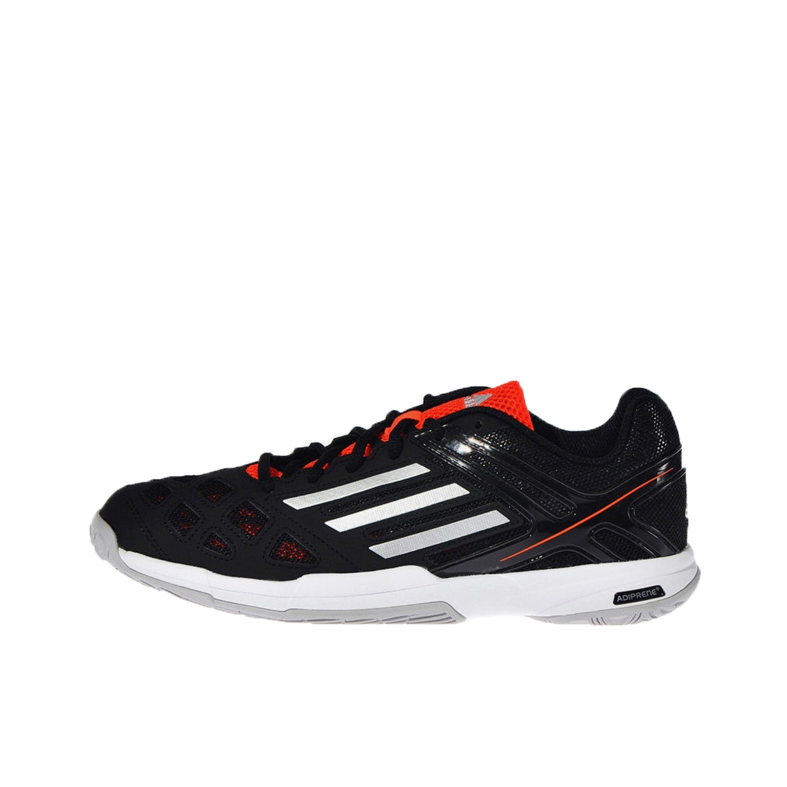 推荐商品：adidas Feather Team 减震耐磨 舒适百搭 轻便透气 低帮 羽毛球鞋 黑色/白色/红色