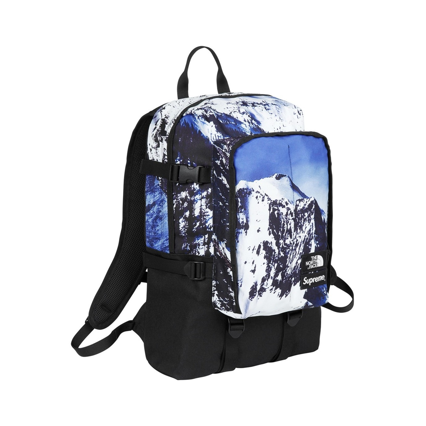 Supreme 17FW TNF Mountain Backpack 联名 雪山双肩包