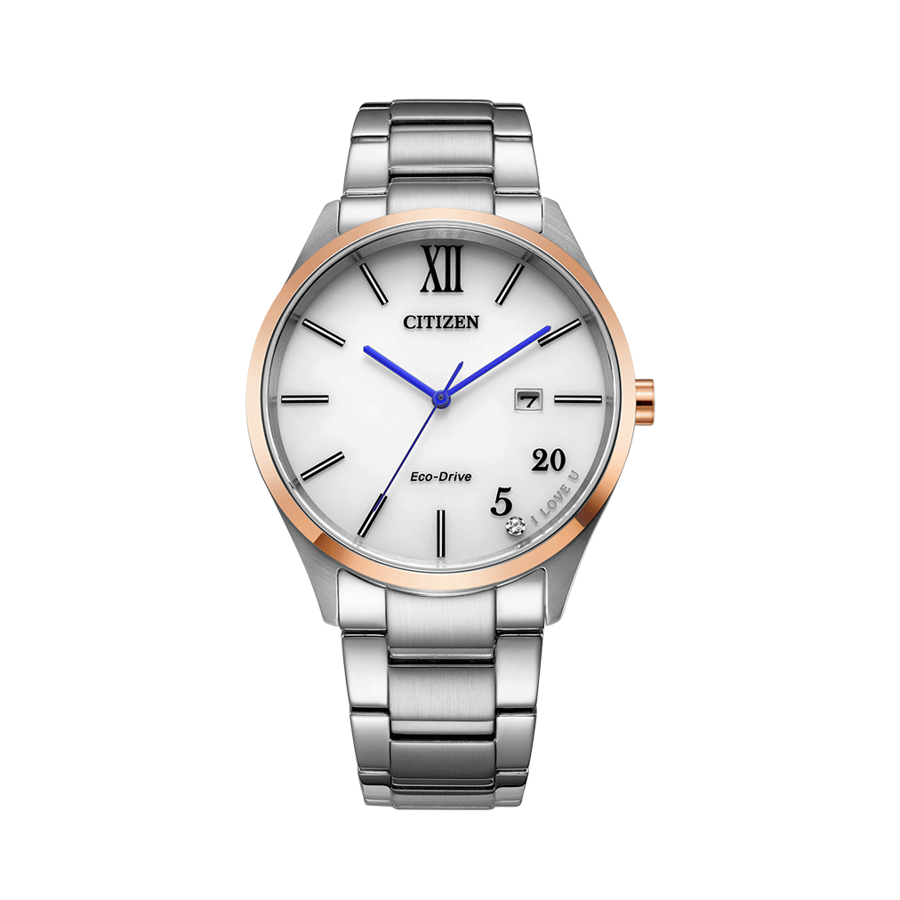 Citizen/西铁城 光动能系列 石英光能男表 BM7356