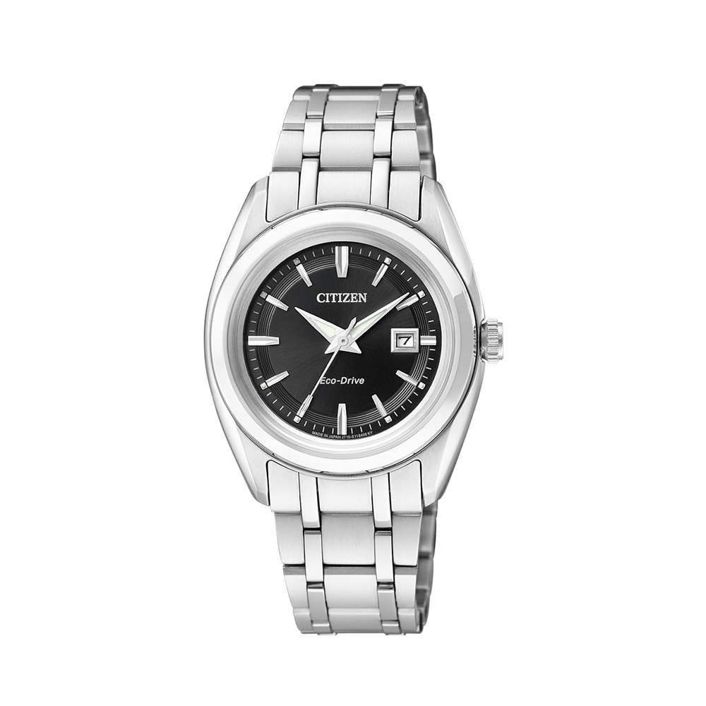 Citizen/西铁城 光动能系列 石英光能女表 FE1060
