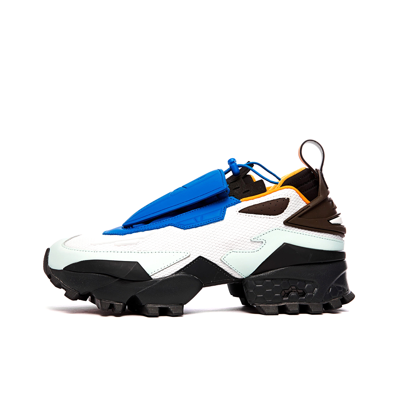 推荐商品：Reebok/锐步 Experiment 4 Trail Fury 舒适耐磨 潮流百搭 Pyer Moss联名/白色/黑色/蓝色