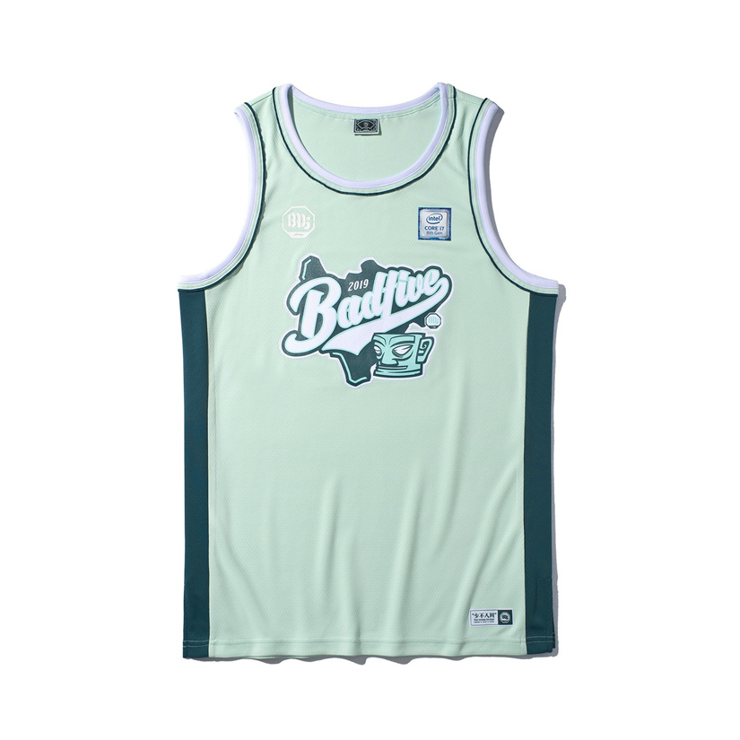 Li Ning X 少不入川 联名篮球比赛服透气印花背心 AAYP365