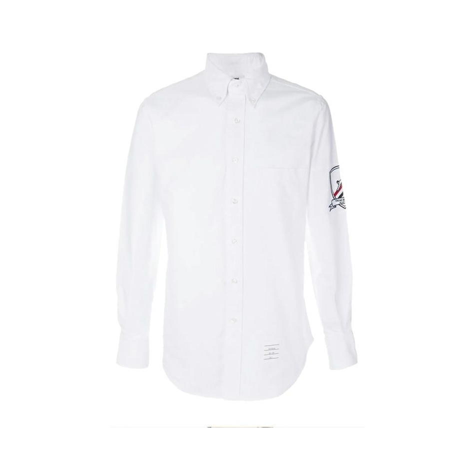 Thom Browne  男士刺绣长袖衬衫 MWL220E-02581
