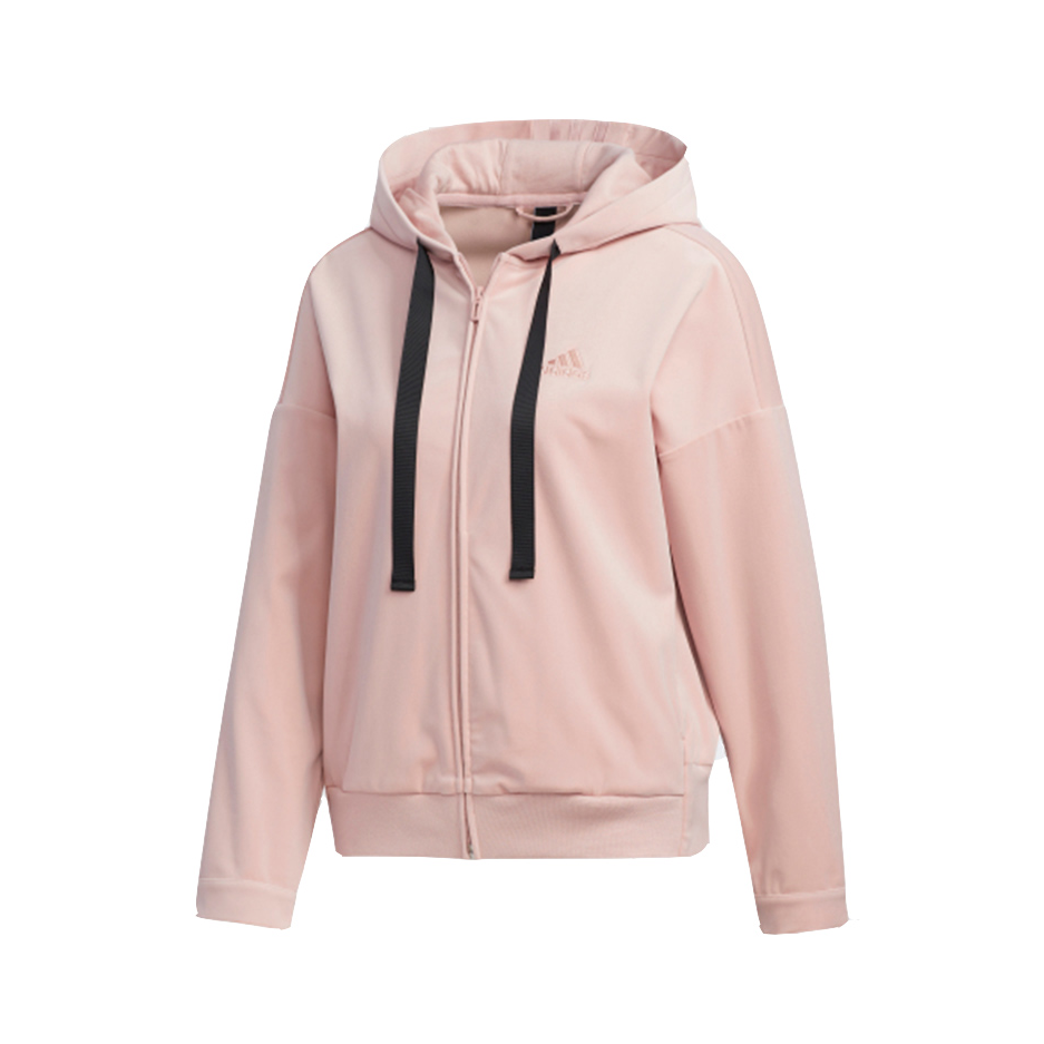 adidas 防风运动连帽全拉链夹克 男女同款 GM1467