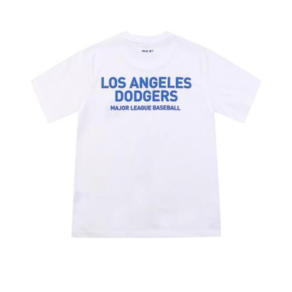 MLB NY/LA胸口印花直筒圆领短袖T恤 男女同款 31TS21931
