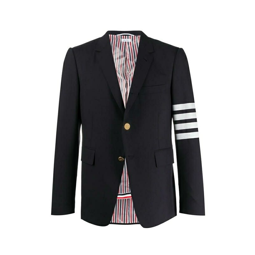 Thom Browne  经典四条纹棉质夹克 男女同款 12706637