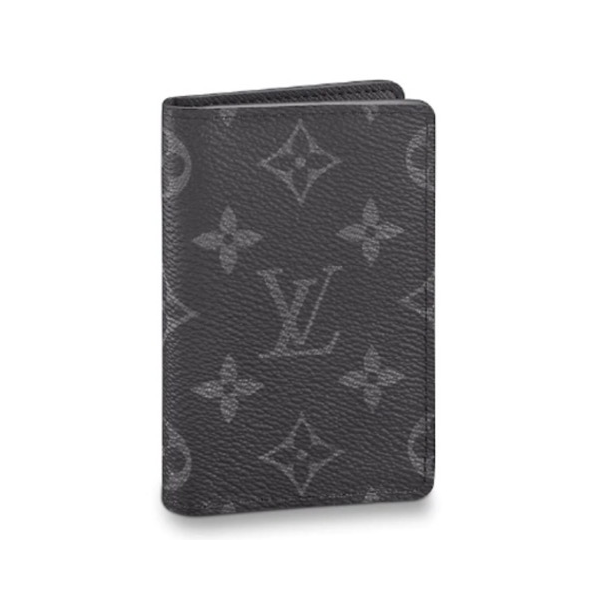 推荐商品：Louis Vuitton Eclipse 帆布涂层短款双折护照包卡包钱包