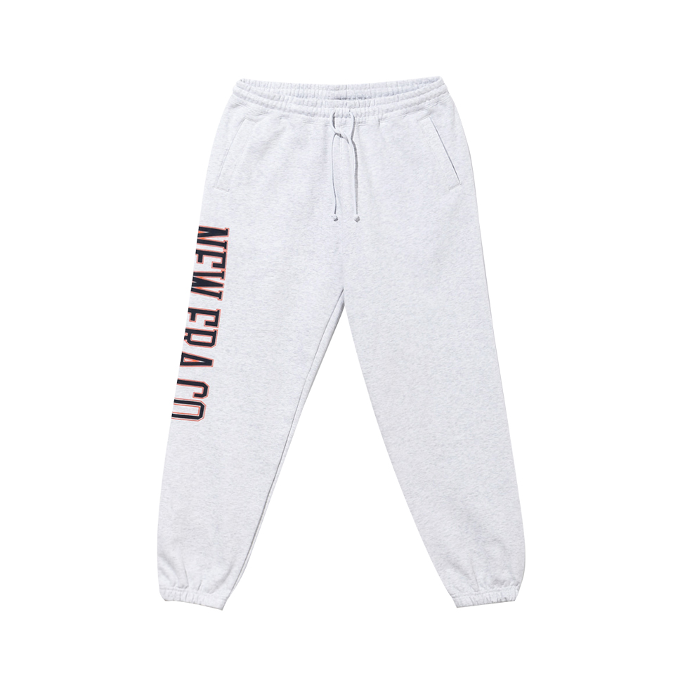 MLB 男女款字母加绒束脚休闲运动裤 12544588