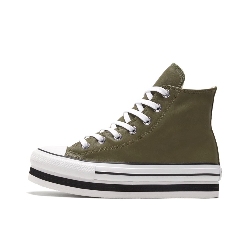 推荐商品：Converse/匡威 All Star系列 防滑耐磨 轻便透气 舒适百搭 复古 运动休闲鞋 军绿色