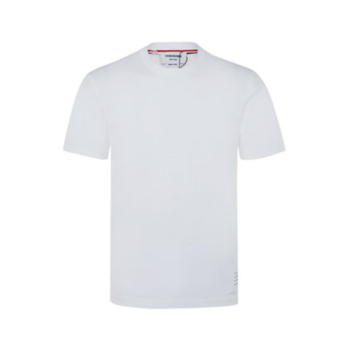 Thom Browne 棉质篮球图案装饰设计短袖T恤 MJS111A-01454