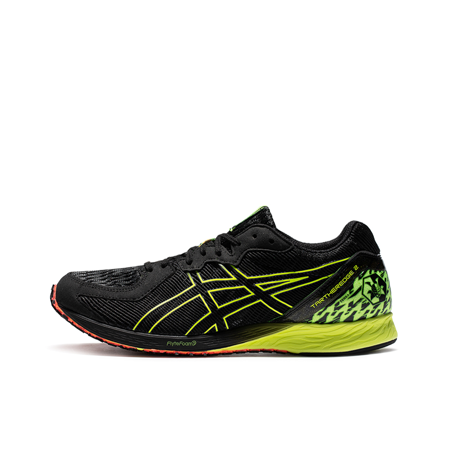 推荐商品：Asics/亚瑟士 Tartheredge 2 跑鞋 防滑耐磨舒适回弹网布透气百搭 鸳鸯/黑色/黄色