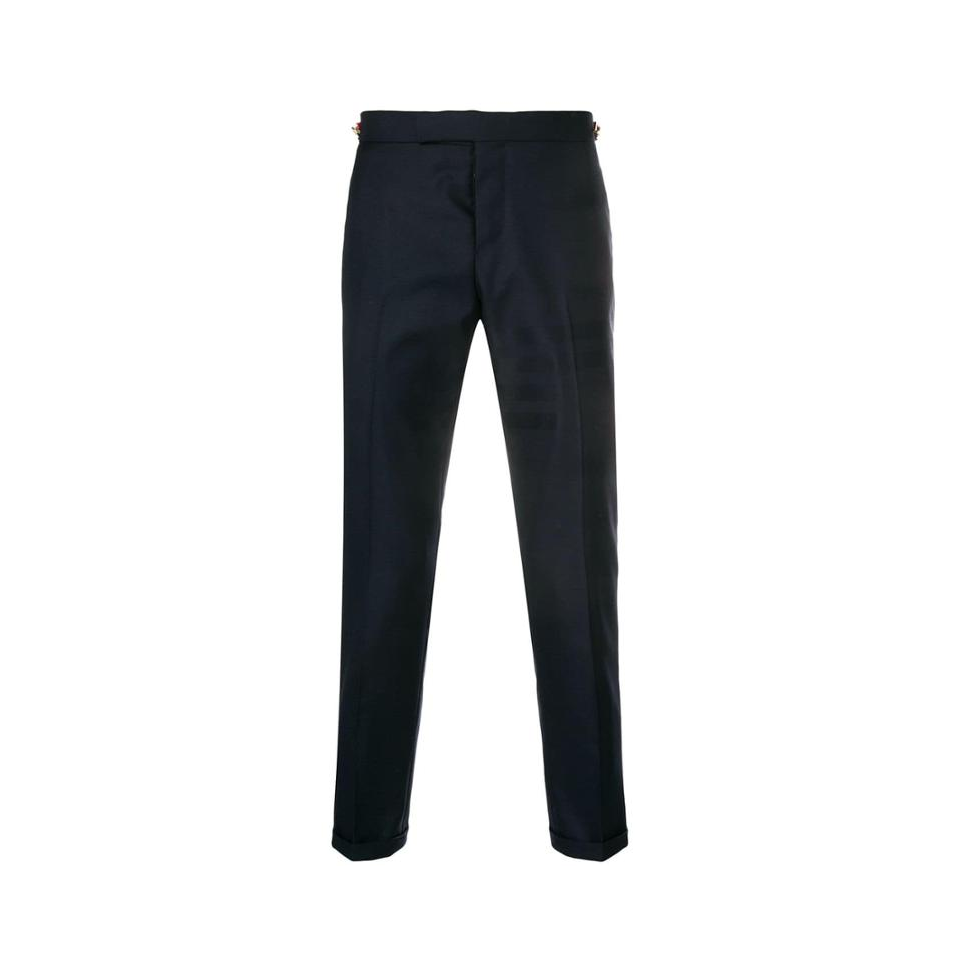 Thom Browne 4条纹饰修身休闲长裤 男女同款 13010306