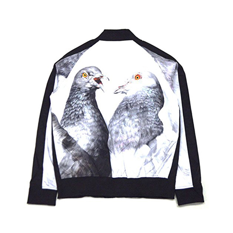 Staple ADELE RENAULT JACKET 鸽子满印拼接防水夹克 男女同款