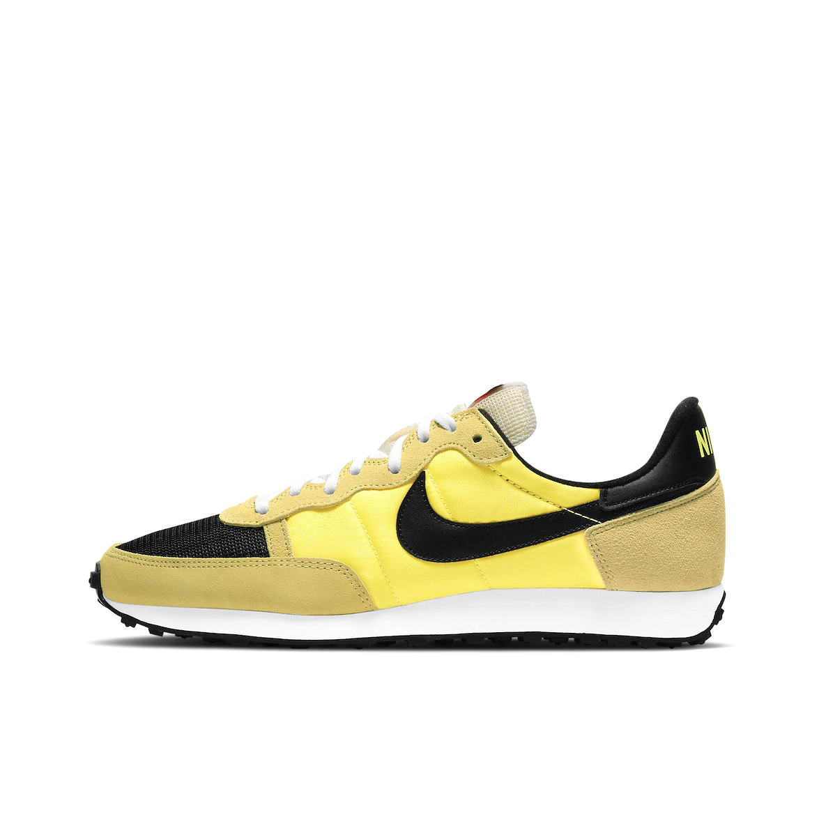 推荐商品：Nike Challenger 跑鞋 健身训练碳板轻便耐磨网布透气织物合成革复古 Bright Citron 黄色/柚子黄/黑色