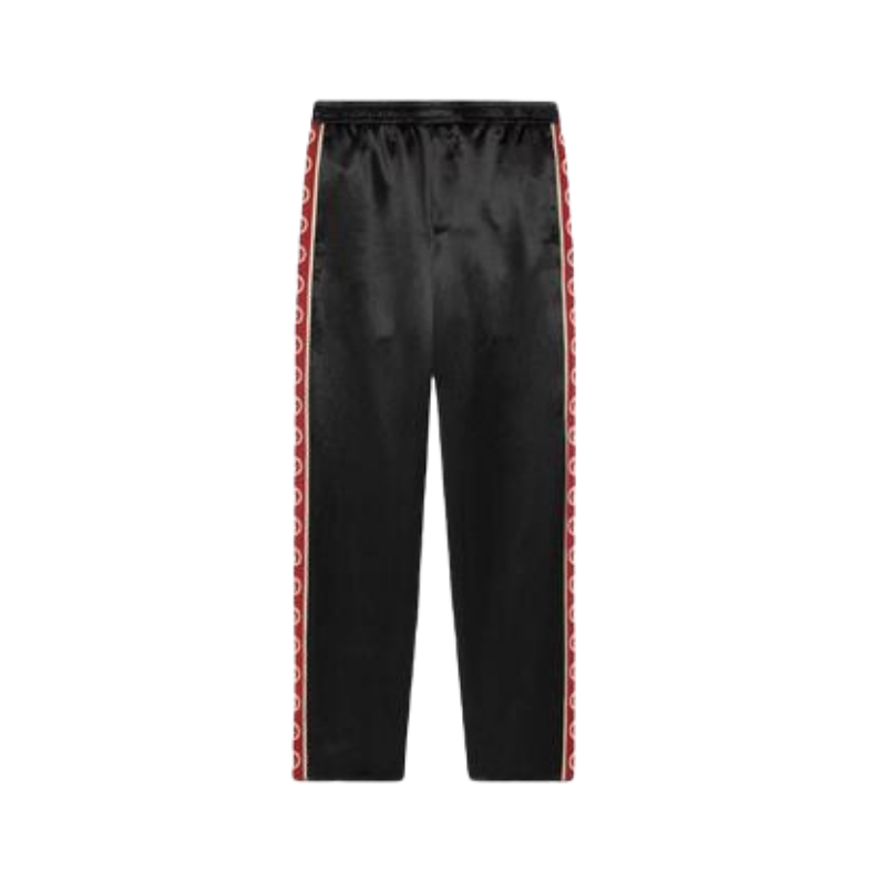 Gucci/古奇 侧边logo织带休闲运动裤 男女同款 619070