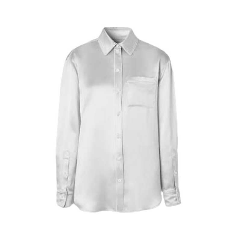 BURBERRY 丝缎衬衫 男女同款 80295361