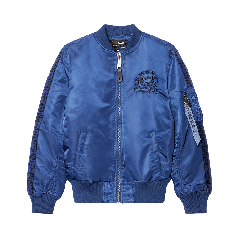 Alpha Industries/阿尔法工业 60周年纪念版飞行军旅工装夹克 男女同款 MJM49505C1