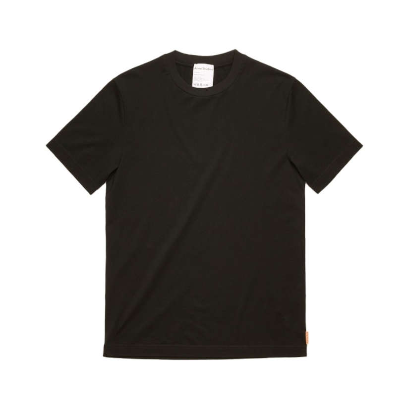 Acne Studios 纯棉修身短袖T恤 男女同款 BL0177-900