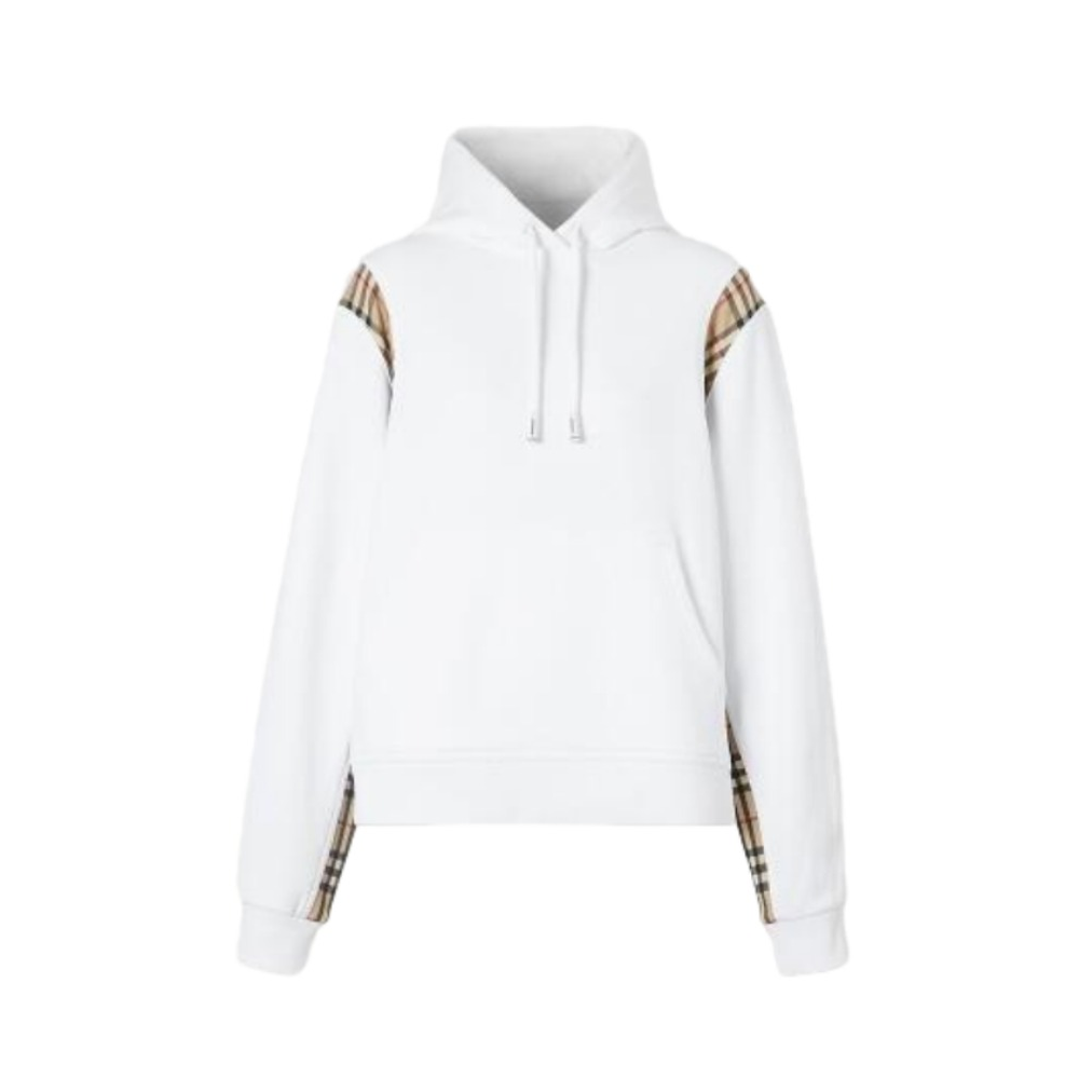 Burberry 博柏利 格纹裁片连帽衫 80321291