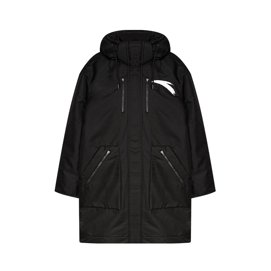 Anta 中长款保暖连帽运动外套 152041911