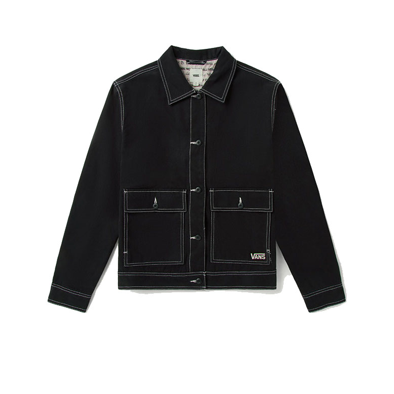 Vans  黑色日系工装风夹克外套 男女同款 VN0A5DRCZU4
