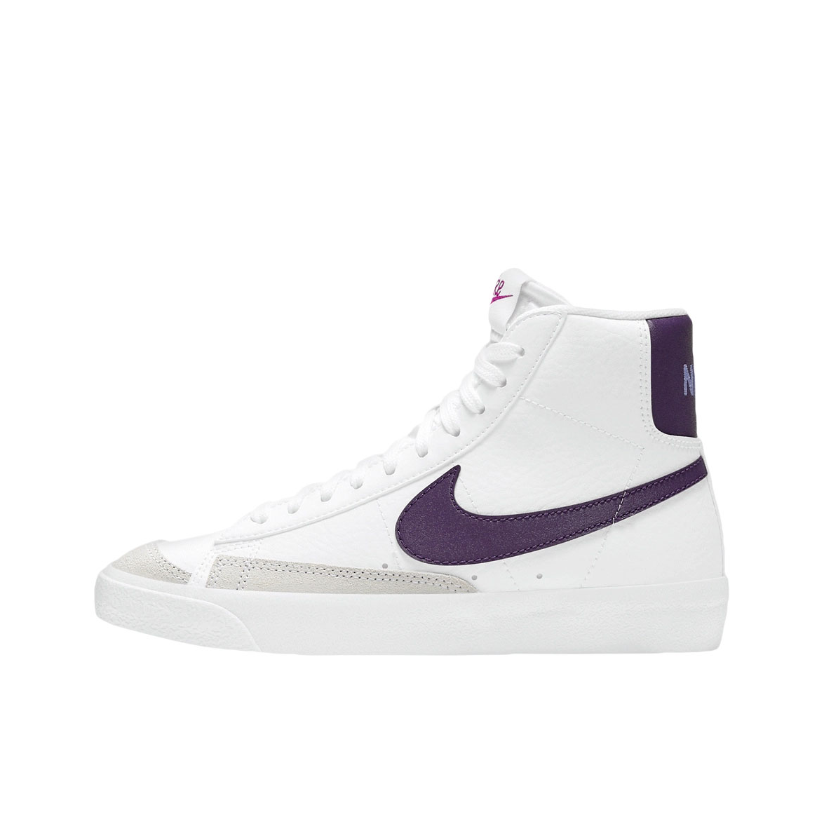 推荐商品：Nike Blazer 板鞋 经典复古防滑舒适百搭 中帮/白色/紫色/灰色