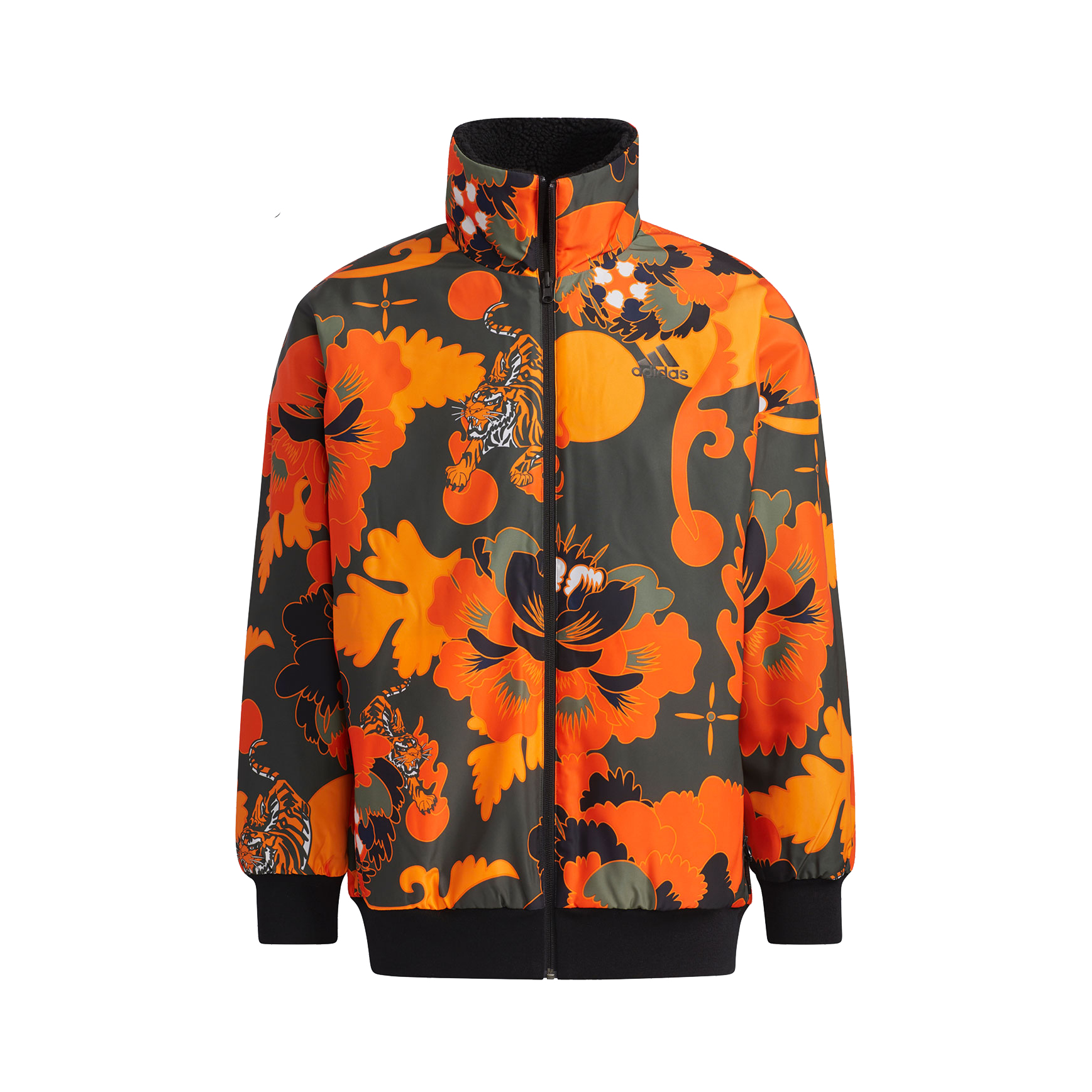 adidas AOP REV JK 两面穿立领长袖夹克 GT6477