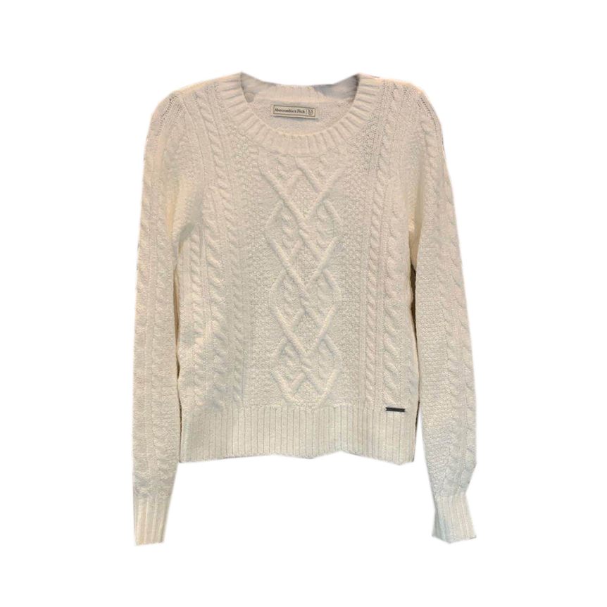 Abercrombie Fitch 圆领休闲套头针织衫 男女同款