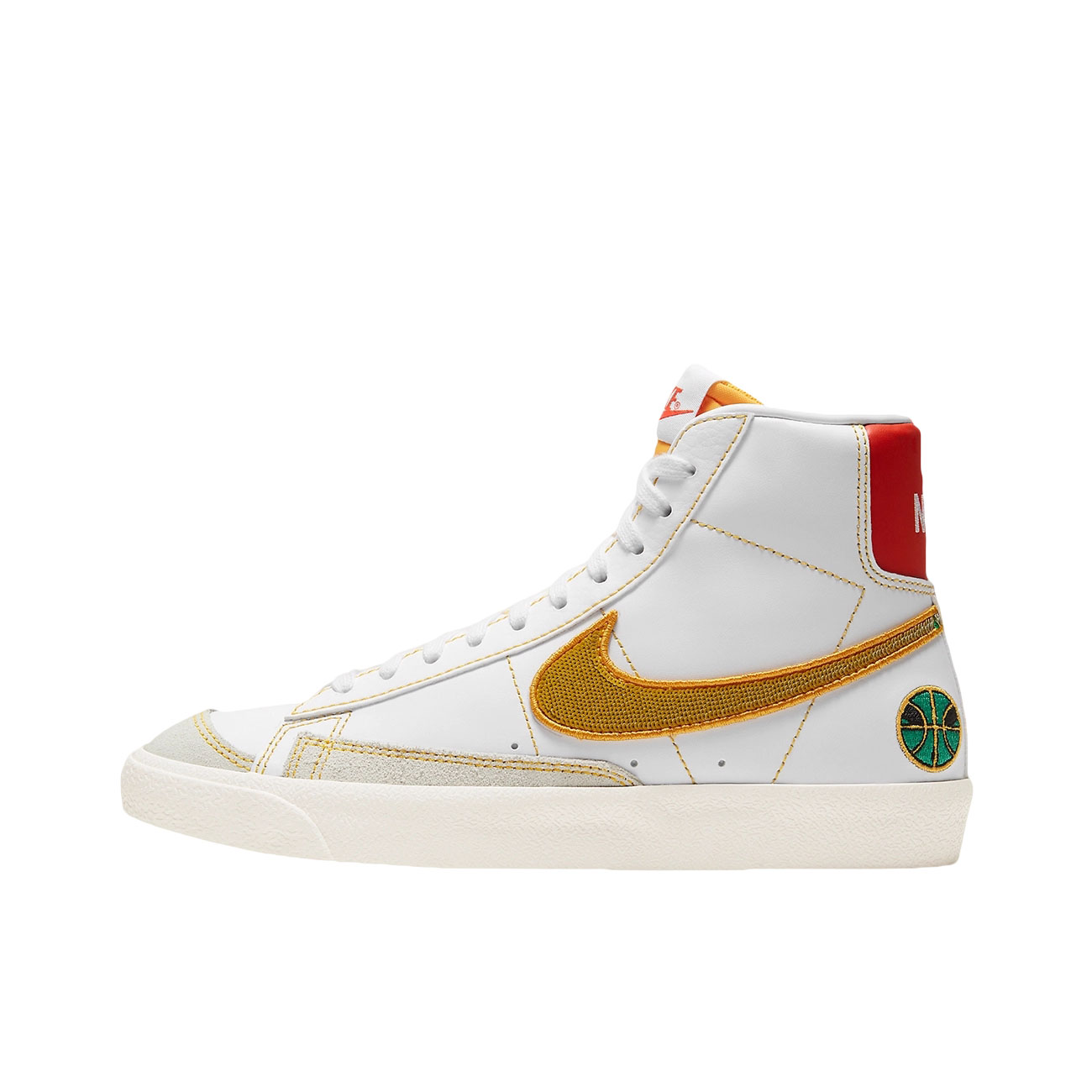 推荐商品：Nike Blazer 板鞋 经典复古防滑舒适百搭 Roswell Rayguns GS/中帮/外星人