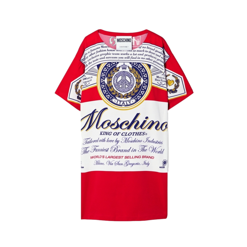 Moschino/莫斯奇诺 女百威联名T恤