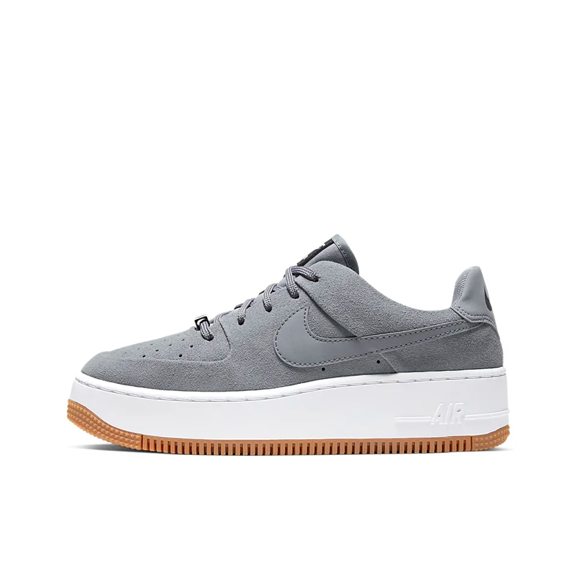 推荐商品：Nike Air Force 1 空军一号 板鞋 轻便舒适百搭耐磨防滑复古 Sage 冷灰厚底