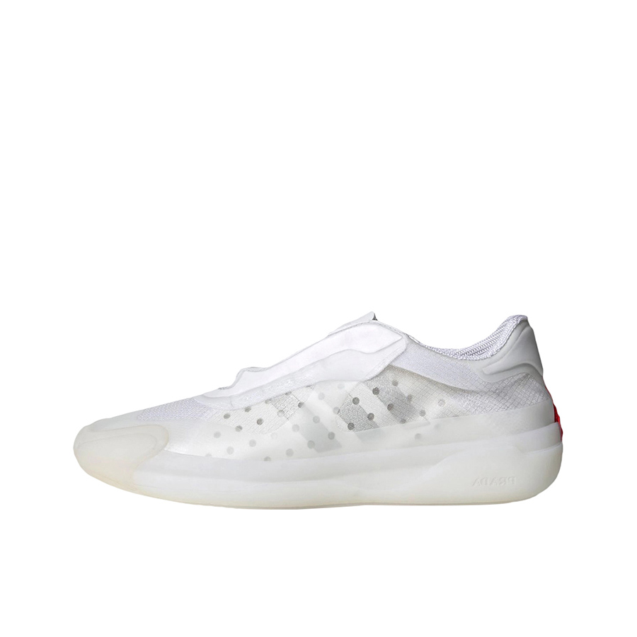 推荐商品：adidas Originals Luna Rossa 21 防滑耐磨 轻便透气 减震 潮流时尚 运动休闲鞋 Prada联名/白色
