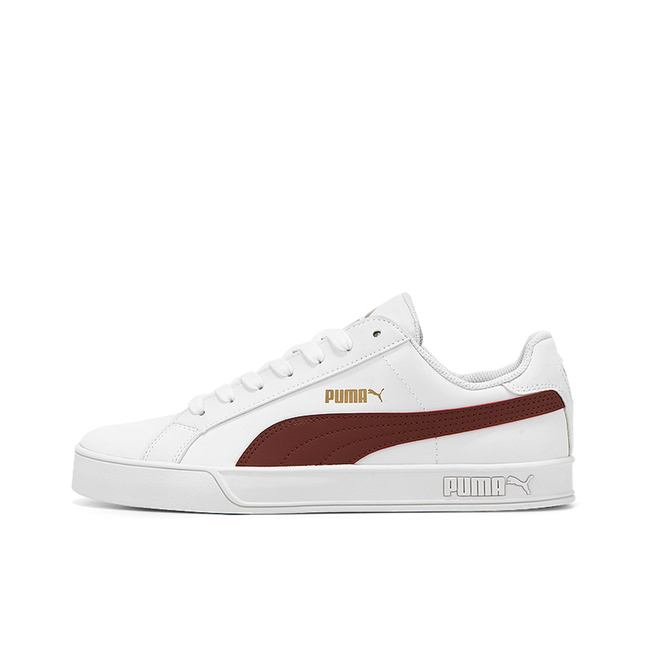 推荐商品：Puma/彪马 Smash Vulc 小白鞋 板鞋 复古百搭舒适轻便防滑耐磨薄底 砖红色