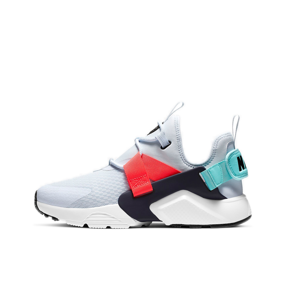 推荐商品：Nike/华莱士 Air Huarache City 华莱士 运动休闲鞋 防滑耐磨轻便透气舒适百搭时尚复古织物包裹性圆头 Light Taupe/Geode Teal/Team Red 灰/红/蓝