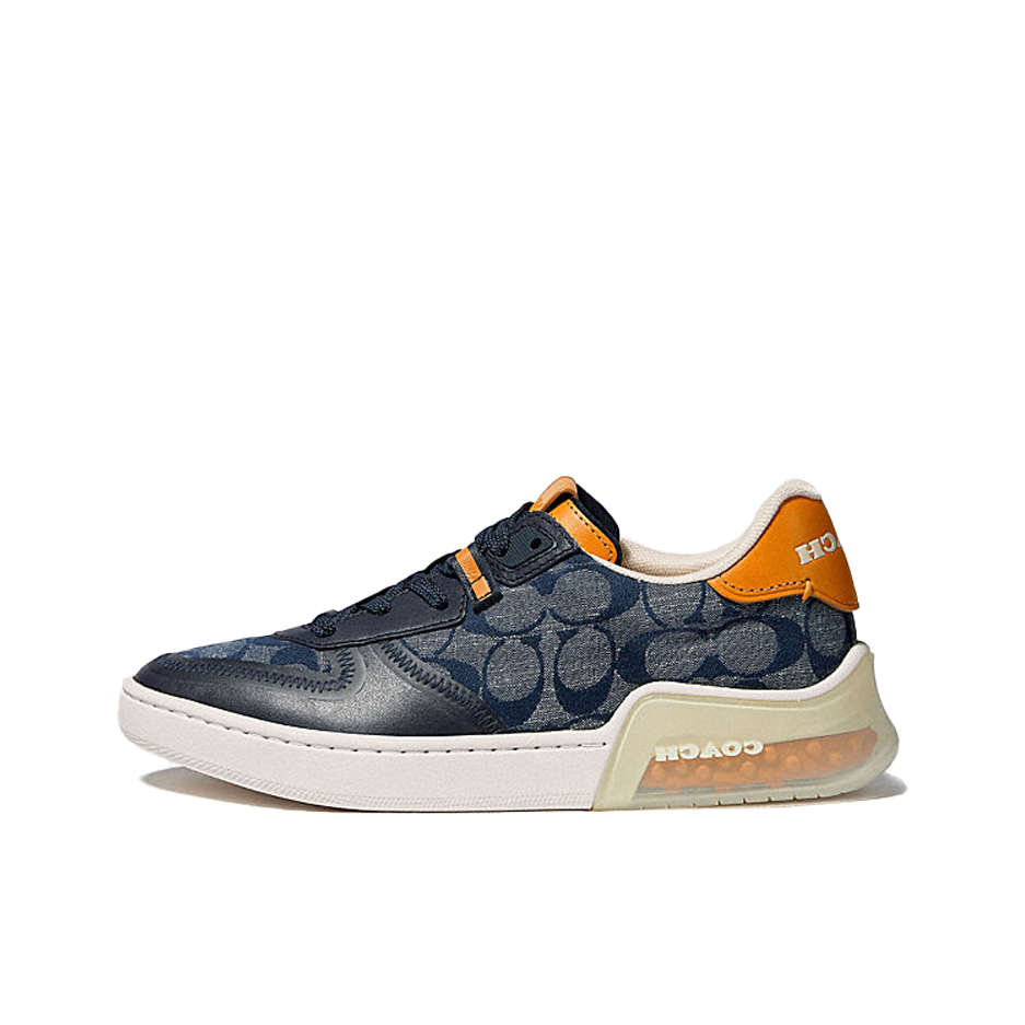 推荐商品：Coach Citysole Court 时尚经典 防滑耐磨 舒适百搭 运动 休闲 板鞋 G5045_QSJ 牛仔蓝