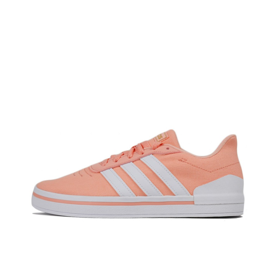 推荐商品：adidas Heawin 防滑减震 舒适透气 帆布鞋 LightSalmon 橘色