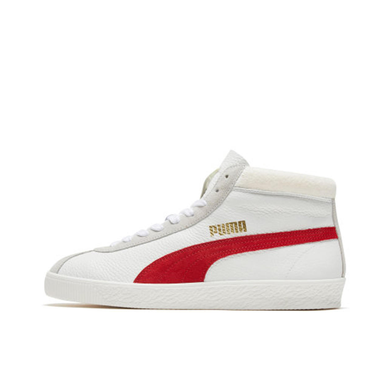 推荐商品：Puma/彪马 Basket 68 舒适百搭 减震轻便 防滑耐磨 运动休闲鞋 White/Red 白红