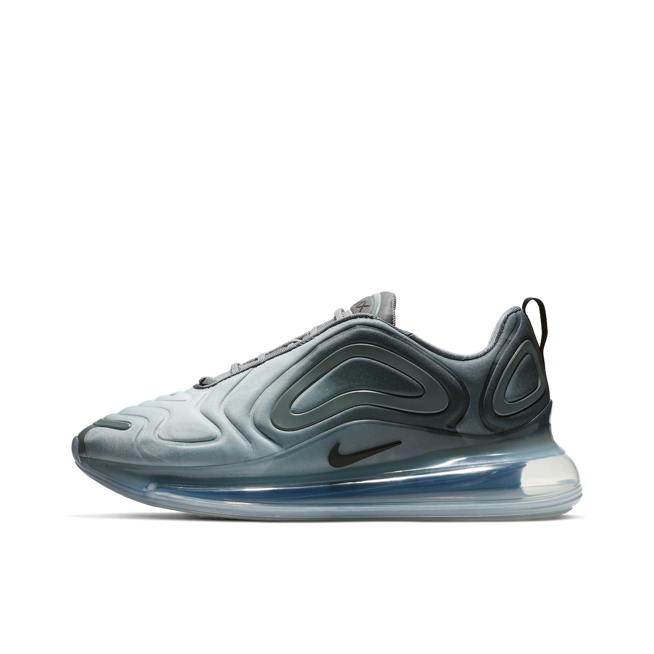 推荐商品：Nike Air Max 720 全掌气垫 缓震回弹 耐磨 舒适透气 轻便 复古 跑鞋 Carbon Grey 碳灰