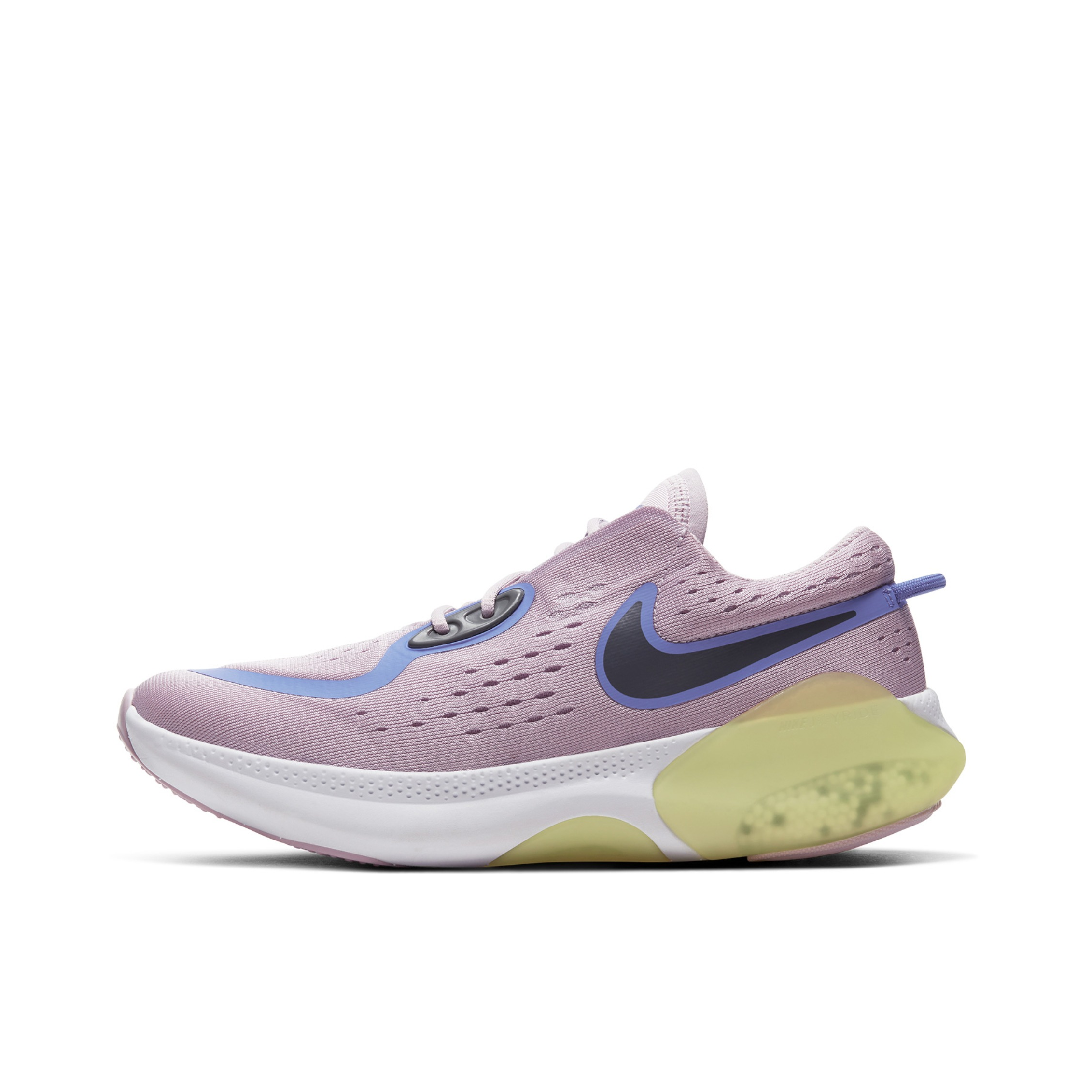 推荐商品：Nike Joyride Dual Run 跑鞋 舒适休闲轻便透气减震回弹防滑耐磨织物支撑运动圆头 Clear Purple/Yellow 淡紫色/黄色