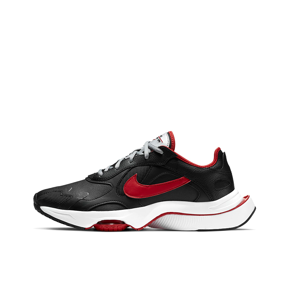 推荐商品：Nike Air Zoom Division 跑鞋 缓震轻便透气防滑耐磨复古运动 黑色/大学红/白色