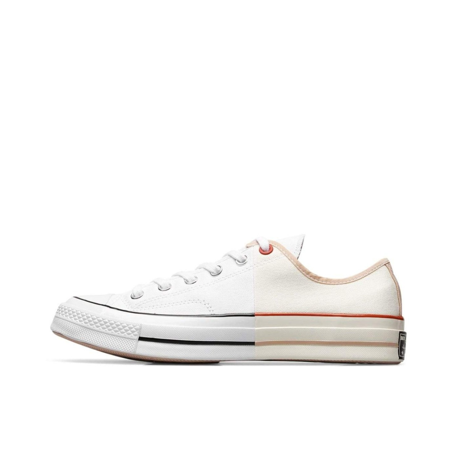 推荐商品：Converse/匡威 1970s 帆布鞋 圆头防滑经典复古轻便时尚拼接百搭 白黄拼接