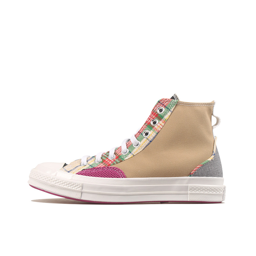 推荐商品：Converse/匡威 1970s 帆布鞋 圆头防滑经典复古轻便时尚拼接百搭 高帮/解构/卡其