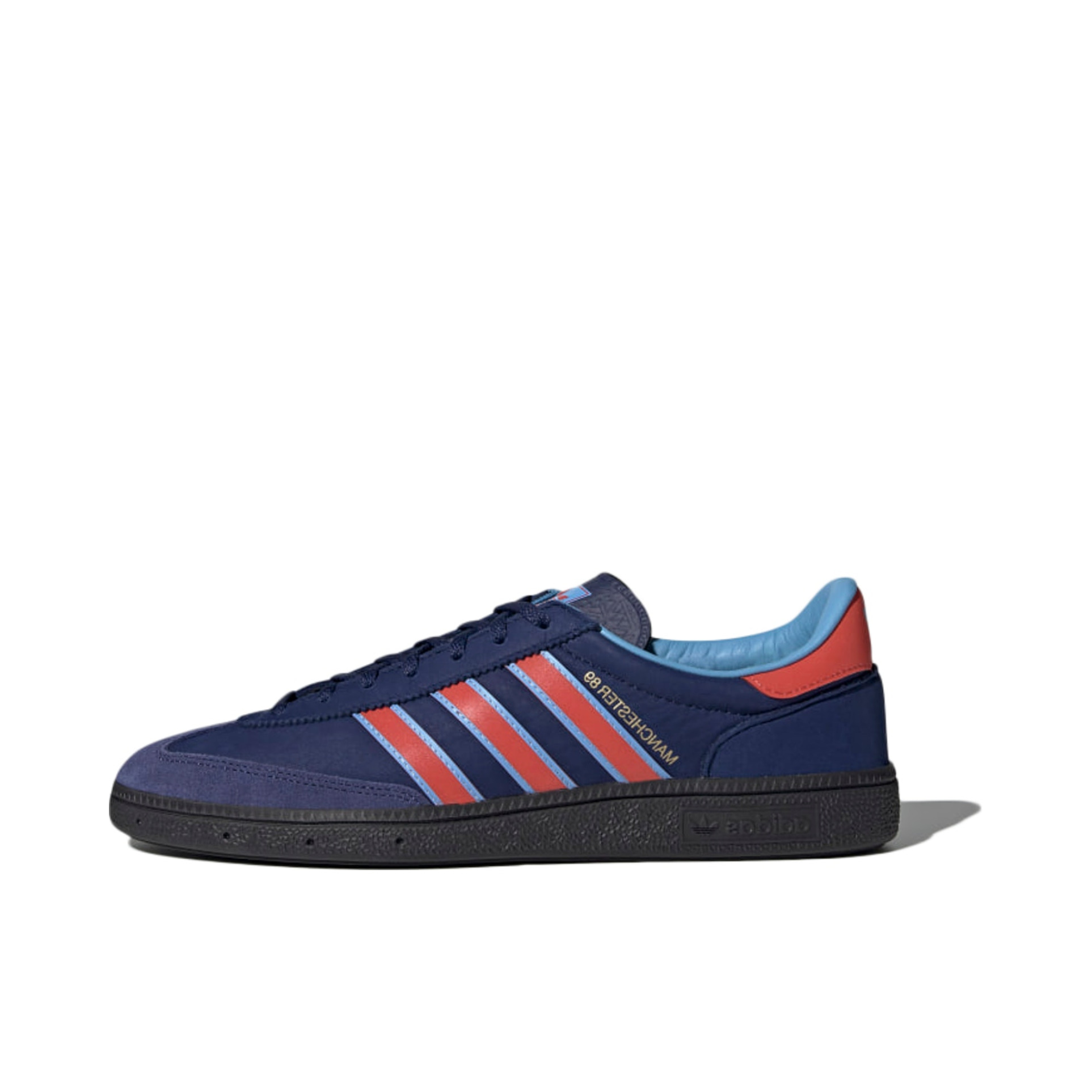 推荐商品：adidas SPZL GT Manchester 板鞋 防滑耐磨轻便舒适低帮 深蓝/红色
